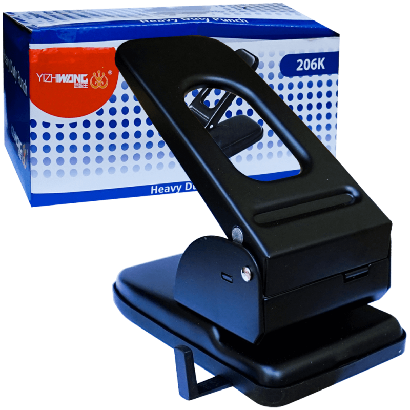 Perforator metalic YW 206K, 60 coli, cu două perforații